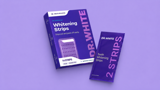 Dr.Whites Purple Whitening Strips