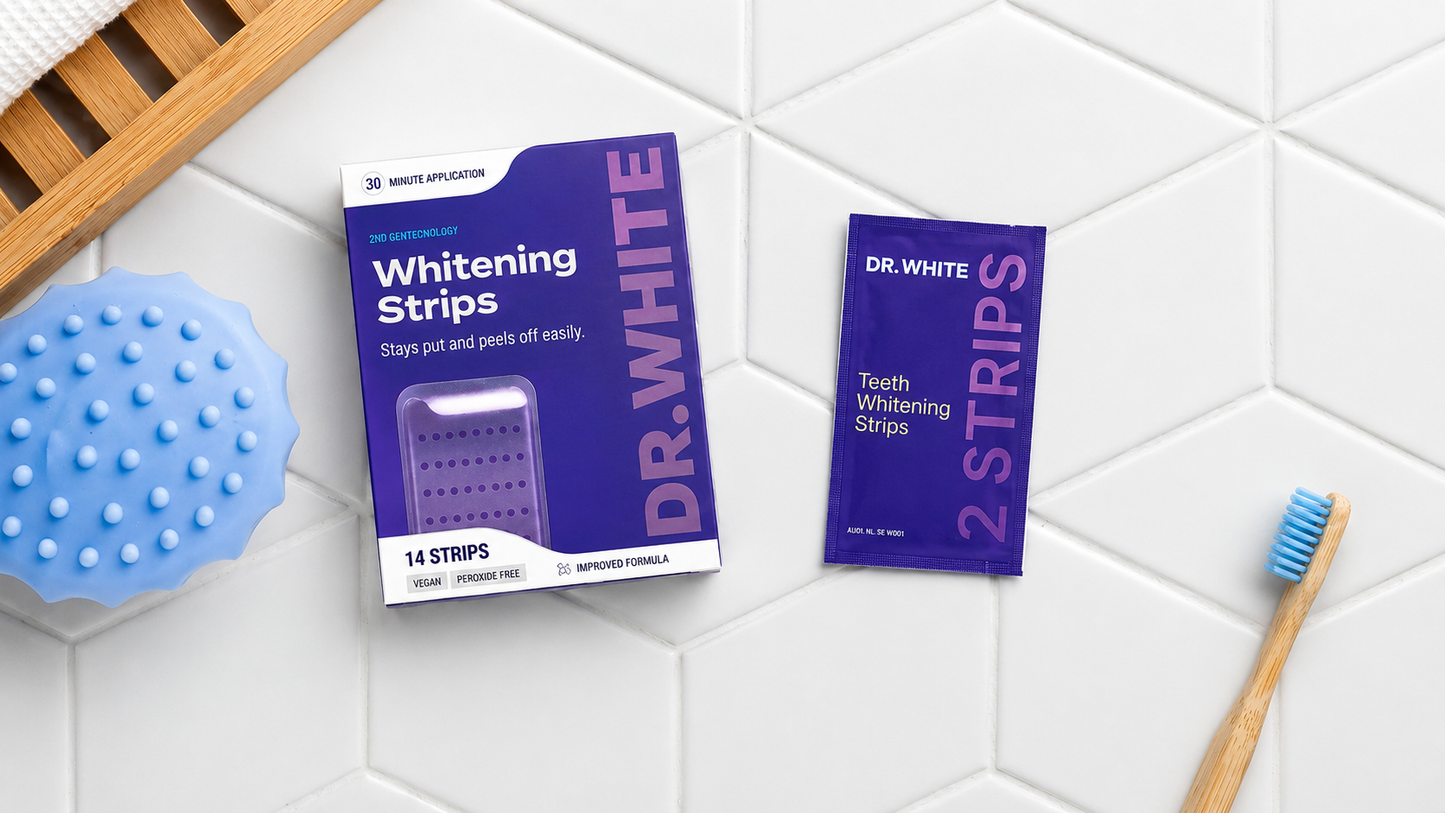 Dr.Whites Purple Whitening Strips