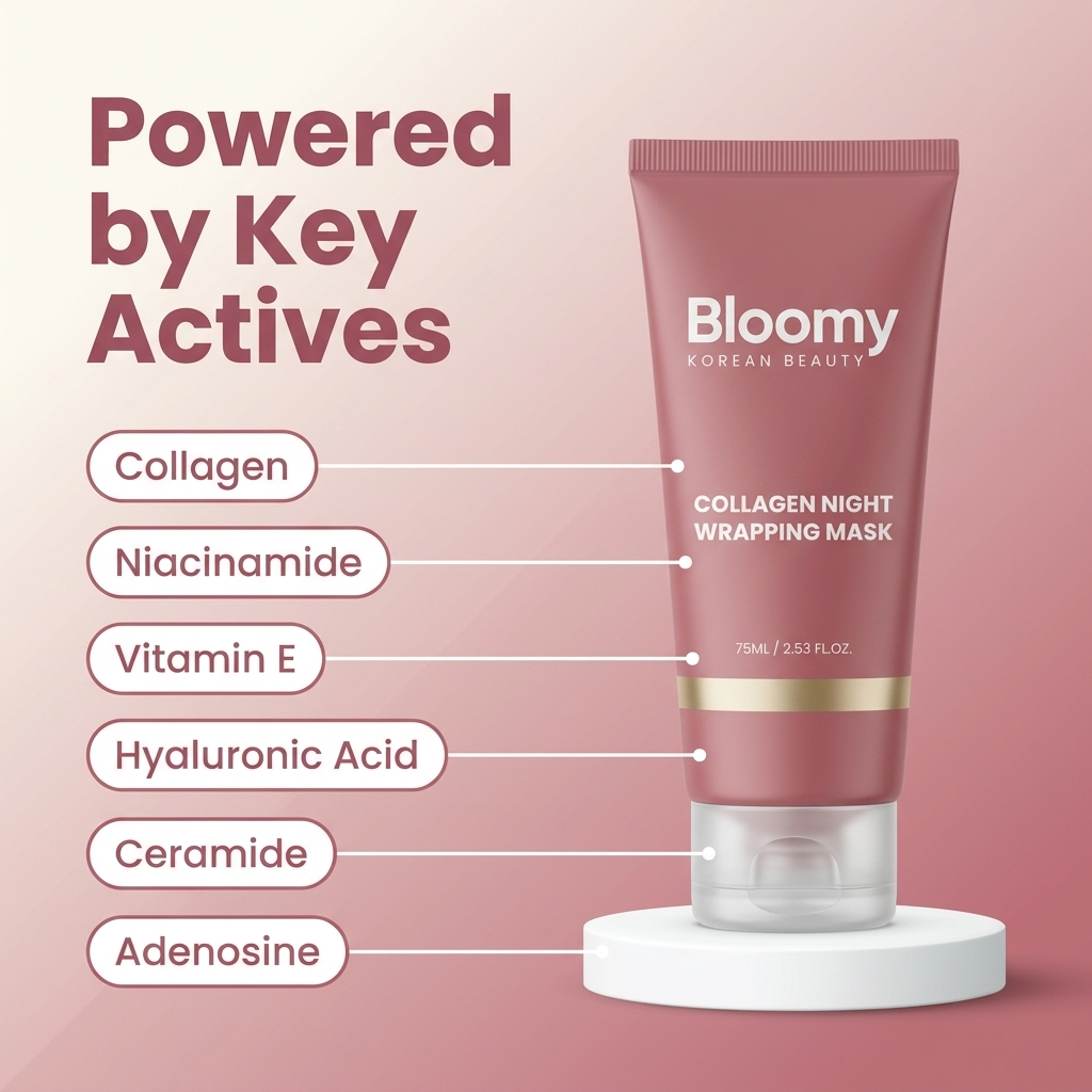 Bloomy's Collagen Wrapping Mask