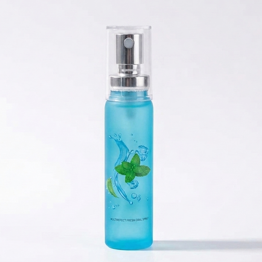 Natural Mint/Peach Flavor Breath Freshener Spray (1pc)